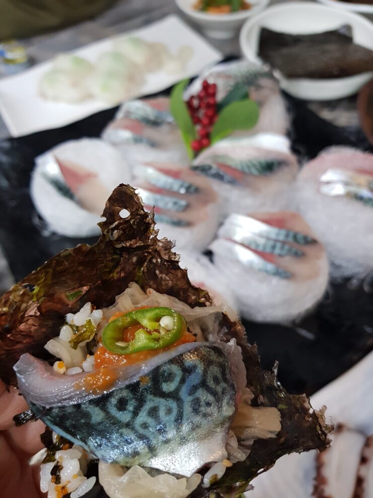 Jeju Island Seafood Mackerel
